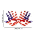 thumbnail image 3 of Twfbrm American Flag Glasses Fourth of July Eyeglasses Patriotic Party Costume Photo Props Eyewear for Independence Day Souvenir Party 4th of July USA Flag Party Favors, 3 of 6