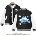 thumbnail image 1 of Sanrios Cinnamoroll Kuromi Pochacco-Chaqueta de uniforme de béisbol estampada para niños, abrigo de manga larga Kawaii, regalo para niños, 1 of 5