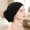 Black, variant on Lace Trim Head Wraps for Women Adjustable Elastic One Size Stretch Head Cover for Indoor Night Sleep