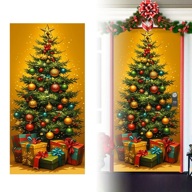 Custom Printed Door Curtains Fabric Hanging Tapestry For Home And Room Divider Privacy Screen