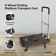 thumbnail image 3 of Magna Cart FF Folding Platform Transport Wagon Cart with 300 Pound Capacity, 3 of 12