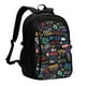 thumbnail image 1 of Balery Basketball Mochila con carga USB para hombre y mujer - Mochila impermeable y antirrobo para laptop con puerto USB para viajes, trabajo, 1 of 7