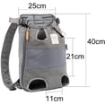 thumbnail image 2 of Bolsa para Transportar Perros, Mochila para Perros, Mochila de Transporte, Mochila para Transportar Mascotas, para Caminar, Senderismo, Ciclismo y Motocicleta, Soporta hasta 10 kg Rojo Verde Cocina, Decoración y Otros, 2 of 5