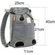 thumbnail image 3 of Bolsa transportadora para perros, mochila para perros, mochila transportadora para mascotas, mochila de transporte para mascotas para paseos, senderismo, ciclismo y montaje en motocicleta de hasta 10, 3 of 5