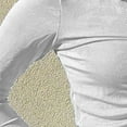 thumbnail image 5 of PENGXIANG Women Close-fitting Blouse Solid Color Turn-down Collar Long Sleeve Crop Tops, 5 of 5