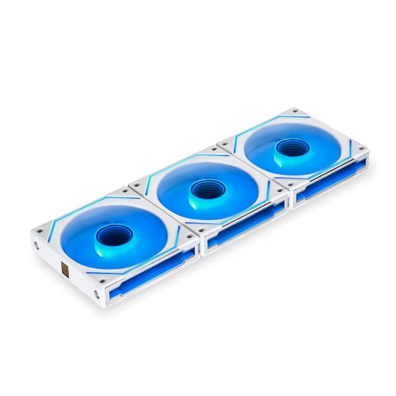 Lian Li UNI Fan SL-Infinity 120 RGB Triple Pack White Fans with Controller
