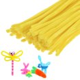 thumbnail image 1 of Uxcell 100-Pack Limpiapipas para Manualidades, 11.8" Varillas de Chenille para Arte/Festivales Ramo/Manualidades/Christmas/Proyectos DIY [Amarillo], 1 of 7