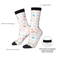 thumbnail image 4 of Logiee Happy Easter Print Adult Socks for Men & Women,Calf Socks, Ankle Socks,Boots Socks,Breathable Casual Sock,Unisex Crew Socks, 4 of 6