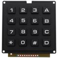thumbnail image 1 of Membrane Keypad Keyboard Module Array Switch Matrices Keyboard 16 Keys Keyboard, 1 of 6