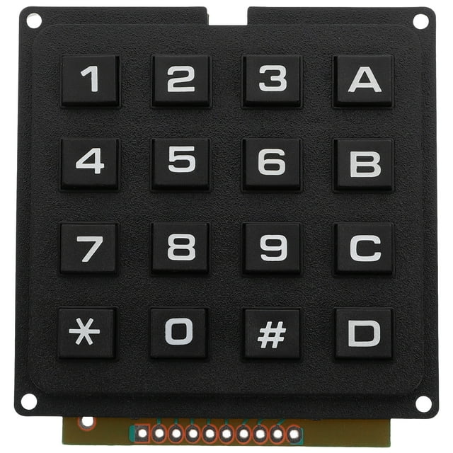 Membrane Keypad Keyboard Module Array Switch Matrices Keyboard 16 Keys Keyboard