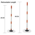 thumbnail image 3 of Spin Mop Pole Handle Replacement, fenze Household 360 Degrees Rotating Telescopic Replacement Handle Cleaning Tool Accessories Enhanced Thickened Version for Cleaning Home Office, Red, 3 of 8