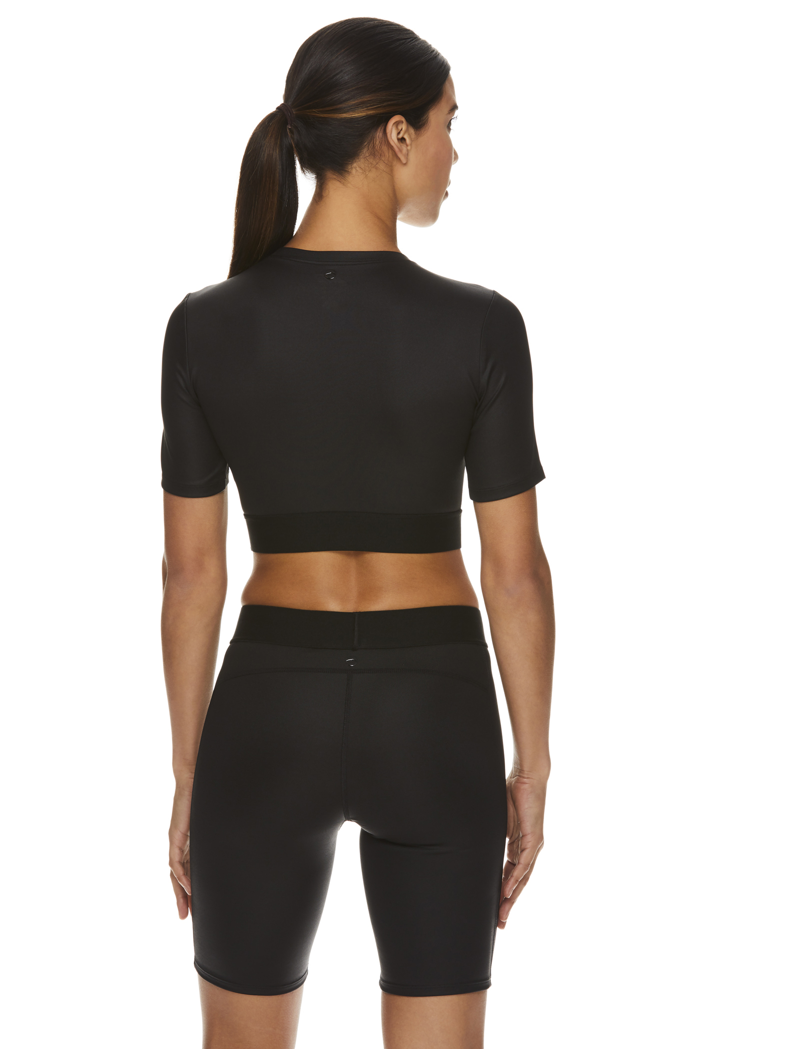 Avia Women's Active Ready Set Glow Cropped Tee - image 3 of 4
