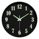 thumbnail image 1 of Reloj luminoso de 30 cm, silencioso, sin tictac, decorativo. Estilo F, 1 of 9
