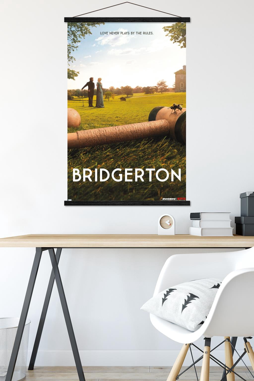Netflix Bridgerton: Season 2 - One Sheet Wall Poster with Magnetic Frame, 22.375" x 34"