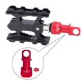 thumbnail image 1 of Soporte de Hebil de Liberación Rápida Ligero DYNWAVEMX Pedal de Aleación de Aluminio Portátil rojo hebilla de liberación del pedal, 1 of 8