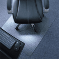 thumbnail image 4 of Office Chair Mat for Carpet Floor Protection 48"x 30" Rectangle Clear PVC Desk Chair Mat, 4 of 7