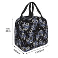 thumbnail image 2 of Pofeuu Sunflowers Print Lunch Bag Lunch Box Large Capacity Insulated Lunch Bag for Adult, Leakproof Reusable Lunch Tote Bags for Work, 2 of 5
