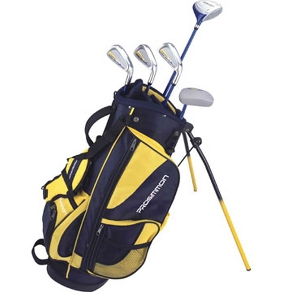 Prosimmon Icon Junior Golf Club Youth Set & Stand Bag for kids ages 8-12 RH by