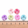 thumbnail image 4 of Dsseng Perles Acryliques Transparentes Perle Givrée en Fleur de Perles Couleur Mixte, 4 of 6