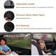 thumbnail image 4 of Car Window Shade, 2 Pack Car Back Window Sun Shade, and Privacy Protect for Toddler Kids Baby Adult, Double Layer Design, 4 of 5