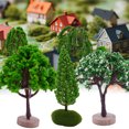 thumbnail image 4 of Trayknick Mini Tree Model Realistic Looking Bright Color Widely Used DIY Scenery Landscape Simulated Miniature Tree Decoration Style G, 4 of 13