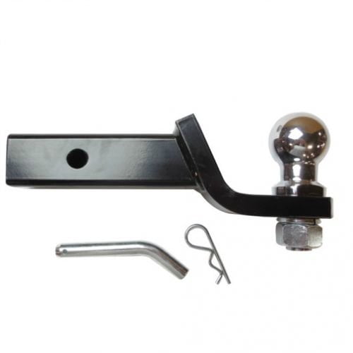 HiTow Trailer Hitch Loaded Ball Mount Class II 4" Drop with 1-7/8" Hitch Ball... 