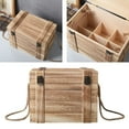 thumbnail image 4 of Caja de Almacenamiento de , Accesorios para Vino, Portador de para Decoración Del Hogar Soledad Caja de almacenamiento de vino, 4 of 7