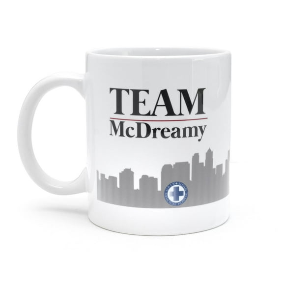 Grey's Anatomy Team McDreamy Ceramic Mug | Holds 11 Ounces