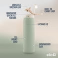 thumbnail image 2 of Ello Pop & Fill Botella de agua de acero inoxidable de 32 oz con tecnología de llenado rápido, metal de doble pared y aislamiento al vacío, tapa de bloqueo a prueba de fugas, sorbo y trago, reutilizab, 2 of 5