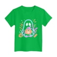 thumbnail image 5 of xaweyi Kids Girls Halloween Fashion Tshirt Crew Neck Short Sleeve Ghost Pumpkin Printed Casual Top, 5 of 7