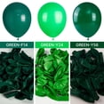 thumbnail image 4 of Balloon PartyWoo, color verde oscuro, 123 unidades, diferentes tamaños, 4 of 7