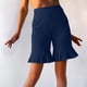 thumbnail image 4 of Pantalones de Mujer Traje Versátil Color Sólido Cinco Paneles Flare Yoga Pantalones Deportivos Casuales, 4 of 9