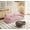 Pink, variant on 66" Multi-Functional Velvet Pull Out Sofa Bed, 3-in-1 Convertible Queen Sleeper Loveseat with Side Storage, Modern Couch Bed for Living Room Small Spaces. Pink