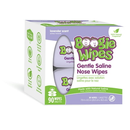 Boogie Wipes Lavender 90 Ct