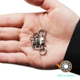 thumbnail image 3 of VONKY 5 Pcs Connecteurs Pivotants Roulants Anneaux Solides Portables en Acier Inoxydable Pièces de Pêche 4, 3 of 6