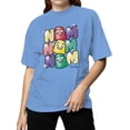 thumbnail image 2 of Officially Licensed Dots Colorful Candy Faces Delight Women's T-shirt, 2 of 3