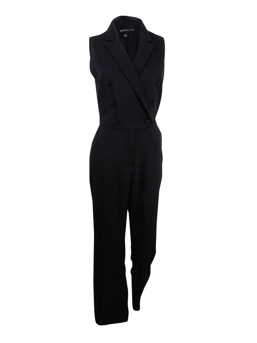womens tuxedo jumpsuit
