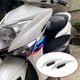 thumbnail image 3 of sweethay Pegatina de decoración, pegatinas de alerón de motocicleta de , accesorio de Motor estable, Scooter decorativo modificado Accesorios para motos Blanco, 3 of 6