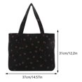 thumbnail image 2 of 9814 Bolso hombro para mujer gran capacidad con pana fresco pequeño pastoral bolso escolar para estudiante-PZ20240227008814, 2 of 8