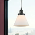 thumbnail image 2 of 616-1PH-BK-G44-Innovations Lighting-Cone - 1 Light Mini Pendant In Industrial Style-9.75 Inches Tall and 7.75 Inches Wide-Matte Black Finish-Seedy, 2 of 7