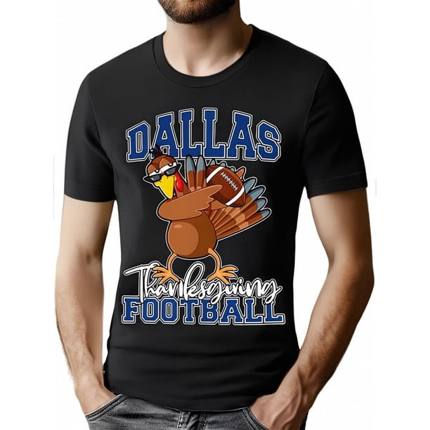 Lifestyle Graphic playera de manga corta estándar para hombreDallas Thanksgiving Football Fan Premium T-Shirt 564344 funny Men’s Short Sleeve Graphic T-shirt Collection black TT2 Tee For Adult, Men,