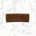 thumbnail image 2 of Dinosaur Jurassic (A) Name Cookie Cutter and Stamp, 2 of 3