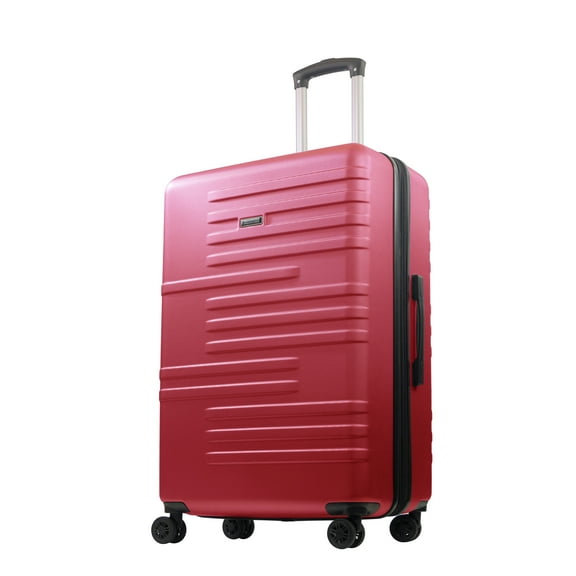 American Dreamliner 30 Inch Rolling Luggage, Hardshell Suitcase with Spinner Wheels, Red