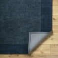 thumbnail image 3 of Mark&Day Wool Rugs, 10x10 Reims Modern Navy Square Area Rug, Blue White Carpet for Living Room, Bedroom or Kitchen (9'9" Square), 3 of 7