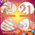 thumbnail image 4 of Pink Theme Happy 21st Birthday Banner Gold Crown 21st Birthday Display Glitter Design Balloon Decor Pink Birthday Backdrop for 21st Birthday Party Female Birthday Photo Backdrop, 4 of 9