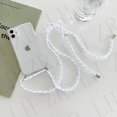thumbnail image 1 of Transparent Soft TPU Phone Case For iphone 13 12 Mini 6 7 8 Plus X XS 11 Pro MAX XR SE With Lanyard Neck Strap Rope Cord Case, 1 of 5