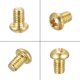 thumbnail image 5 of 10 tornillos de latón para máquina, M4 x 6 mm, pernos de sujeción de cabeza Phillips para muebles, equipos de oficina, dispositivos electrónicos Rojo Verde, 5 of 5