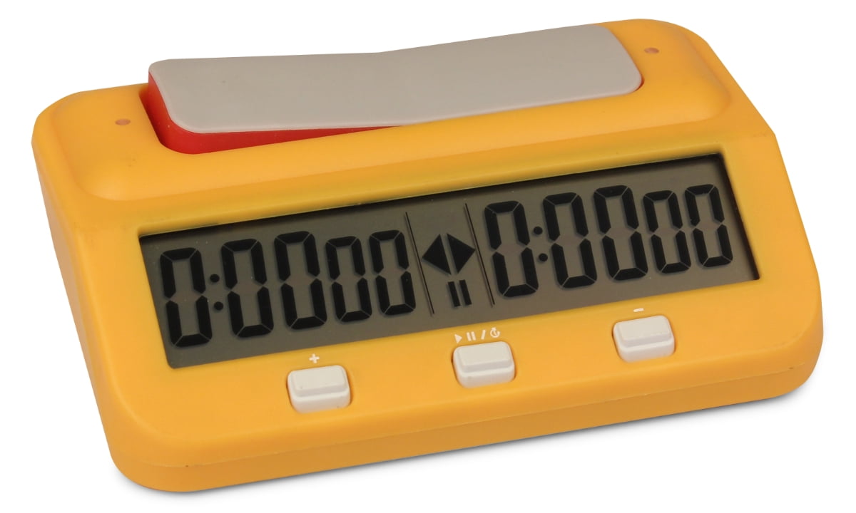 The Chess Store Basic Digital Chess Clock Yellow