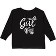 thumbnail image 3 of Inktastic Tractor Girl Girls Long Sleeve Toddler T-Shirt, 3 of 5