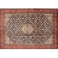 thumbnail image 1 of Ahgly Company Indoor Rectangle Traditional Saffron Red Persian Area Rugs, 3' x 5', 1 of 6